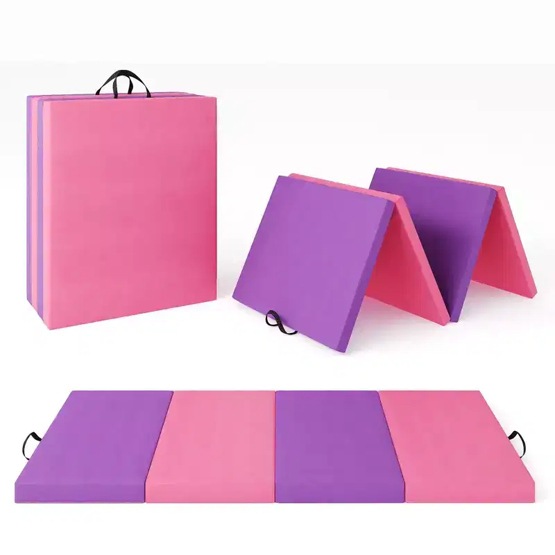 Folding Gymnastics Mat with Handles – 24