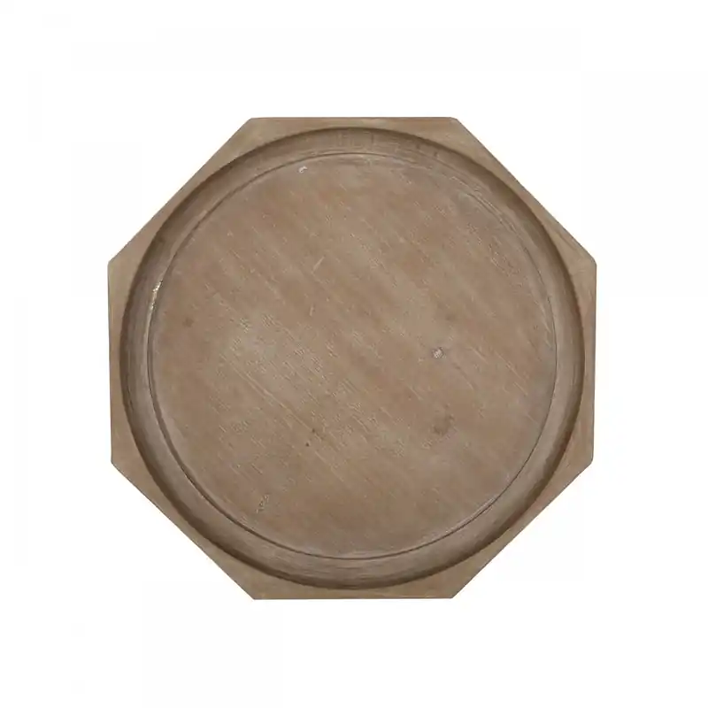 Traditional Side Table With Spider-leg Base