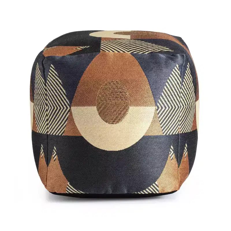 Martinique Indoor/Outdoor Pouf - Anji Mountain