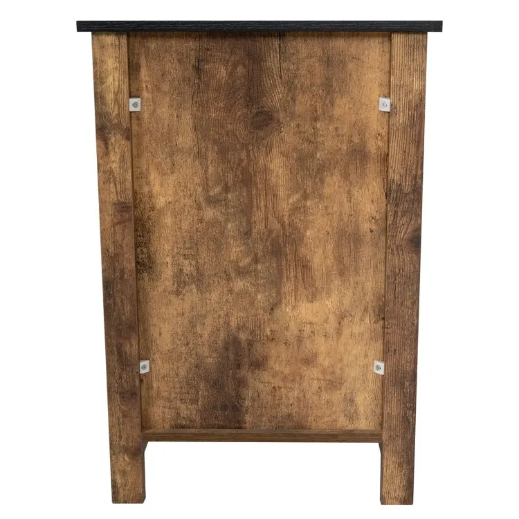 End Table with Drawer and Lower Shelf