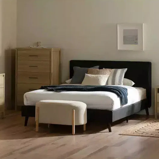 6 Drawer Double Dresser Natural Ash