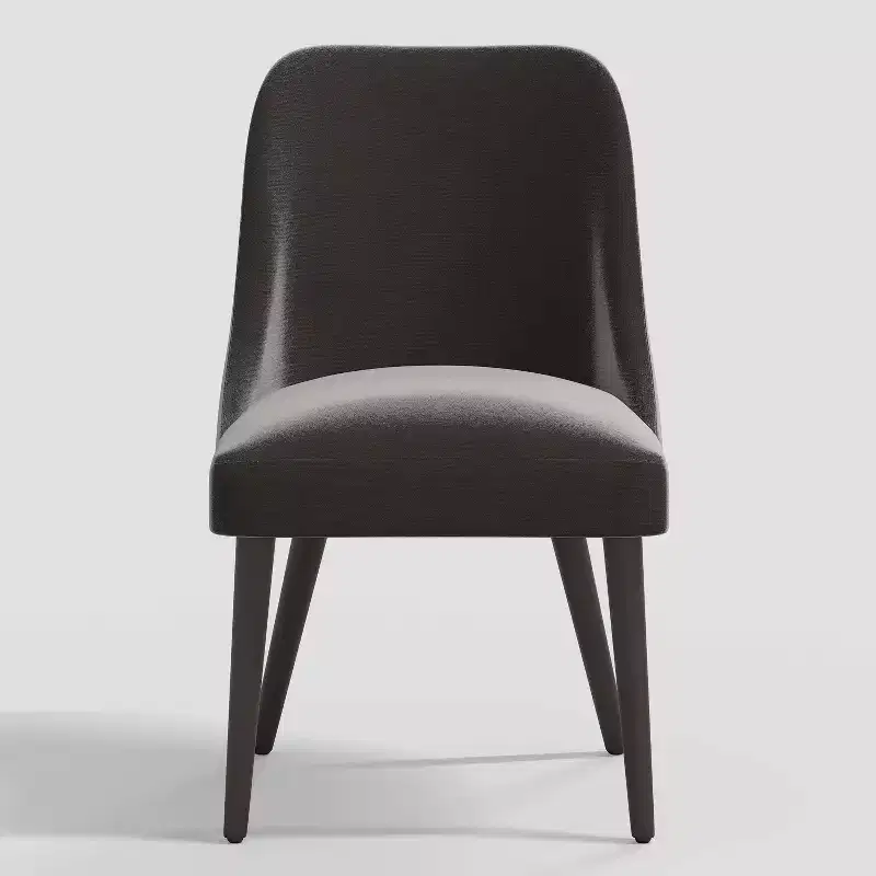 Geller Modern Dining Chair in Shiny Velvet Mystere - Threshold
