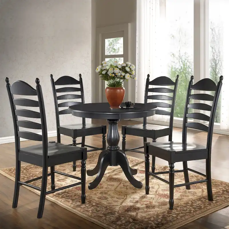 Copper Grove Parnasuss Round Pedestal Dining Table