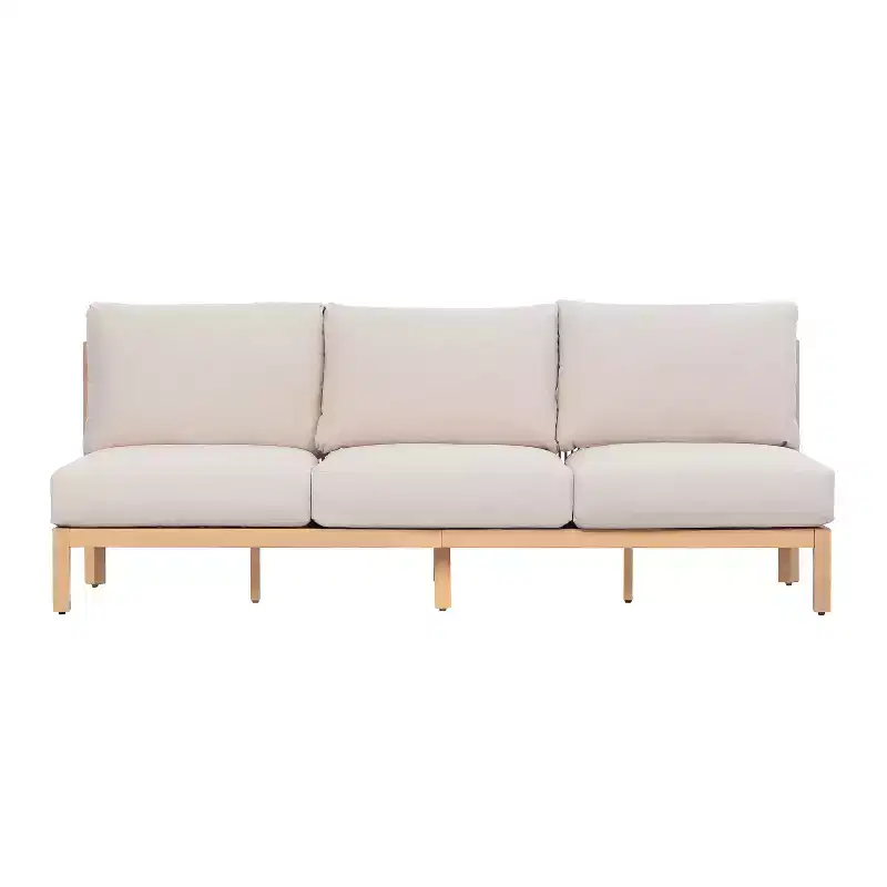 Christopher Knight Home Panupong Modern 5 Piece Acacia Wood Patio Seating Set with Rope-Braided Backrest and Cushions