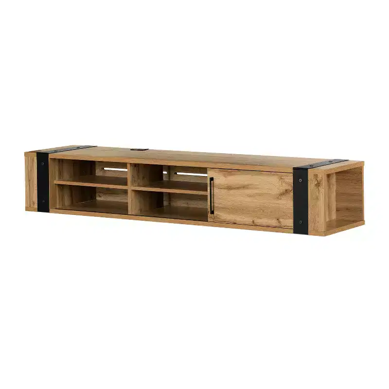 Industrial Wall Mounted TV Stand for TVs up to 75