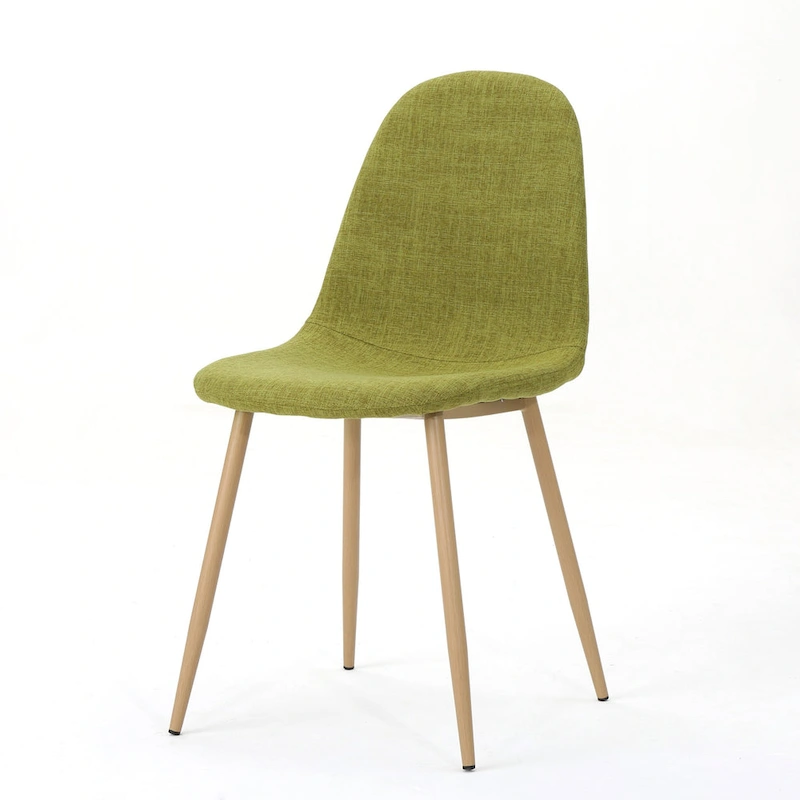 Raina Mid-century Upholstered Dining Chairs (Set of 2) by Christopher Knight Home