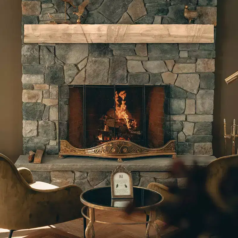 Wilson's Hand Hewn Mantel Beam - 6x10