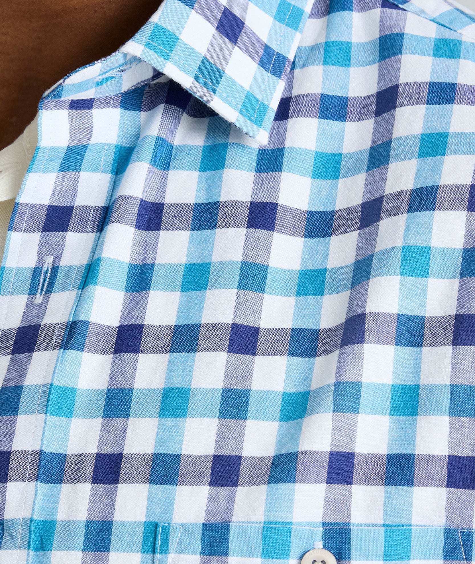 Cotton-Linen Dress Shirt