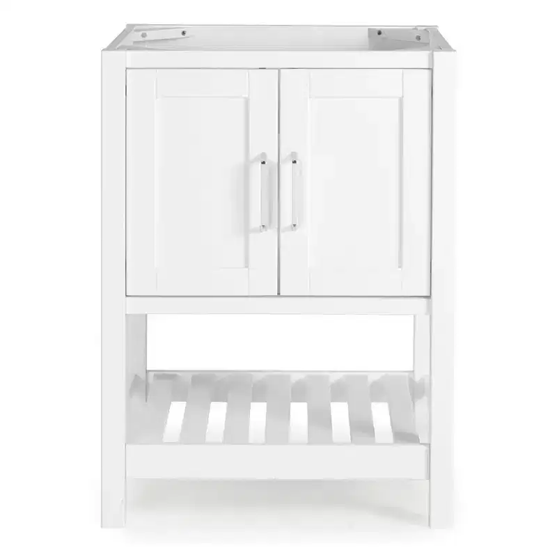Alaterre Furniture Bennet Vanity Cabinet White