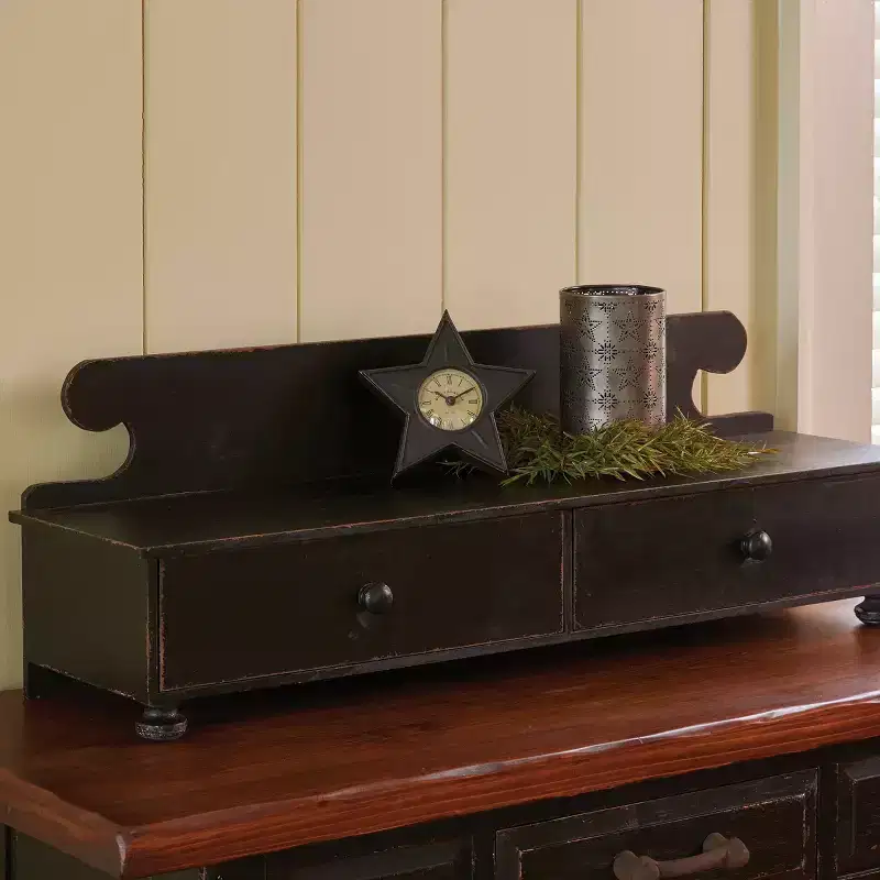Park Designs Counter Shelf Aged Black