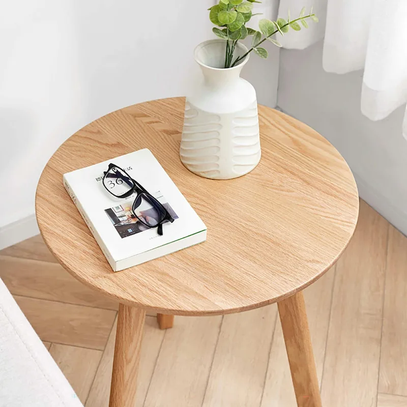 Round Small End Table Side Table Coffee Table