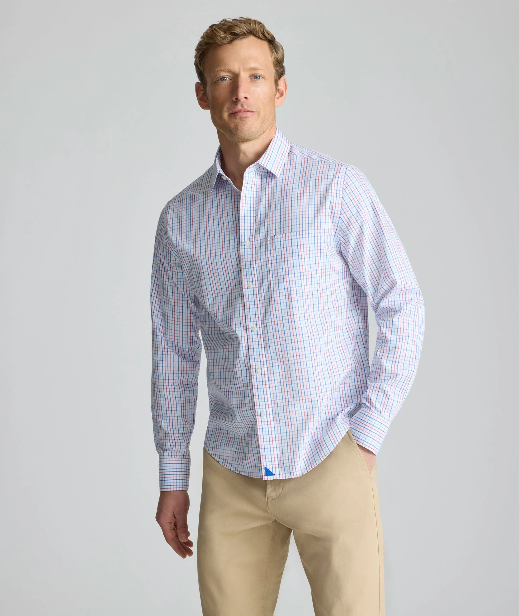 Pink Cotton Dress Shirt