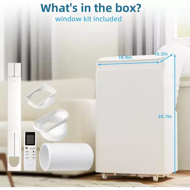 14000/12000 Btu Portable Air Conditioner