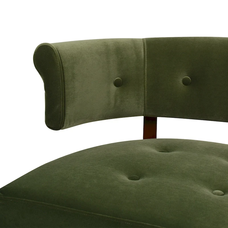 Jared 51 Modern Recessed Arm Tufted Bench Settee