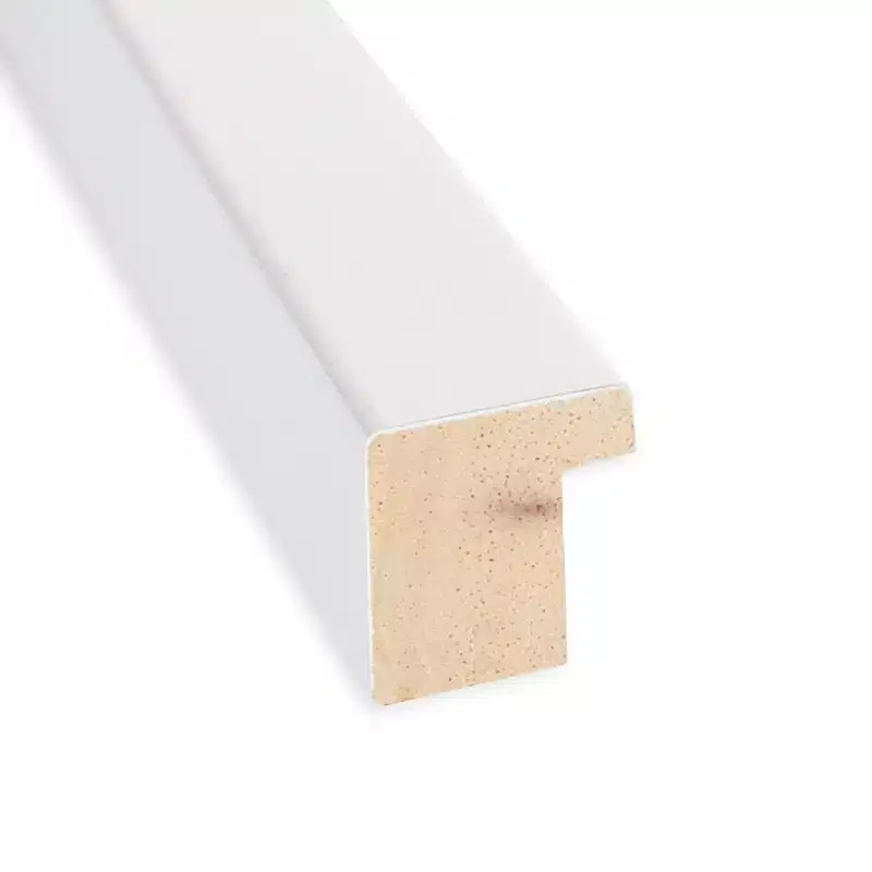 30" x 24" Non-Beveled Silver Wood Bathroom Wall Mirror -: Modern Rectangle, Wall Mount