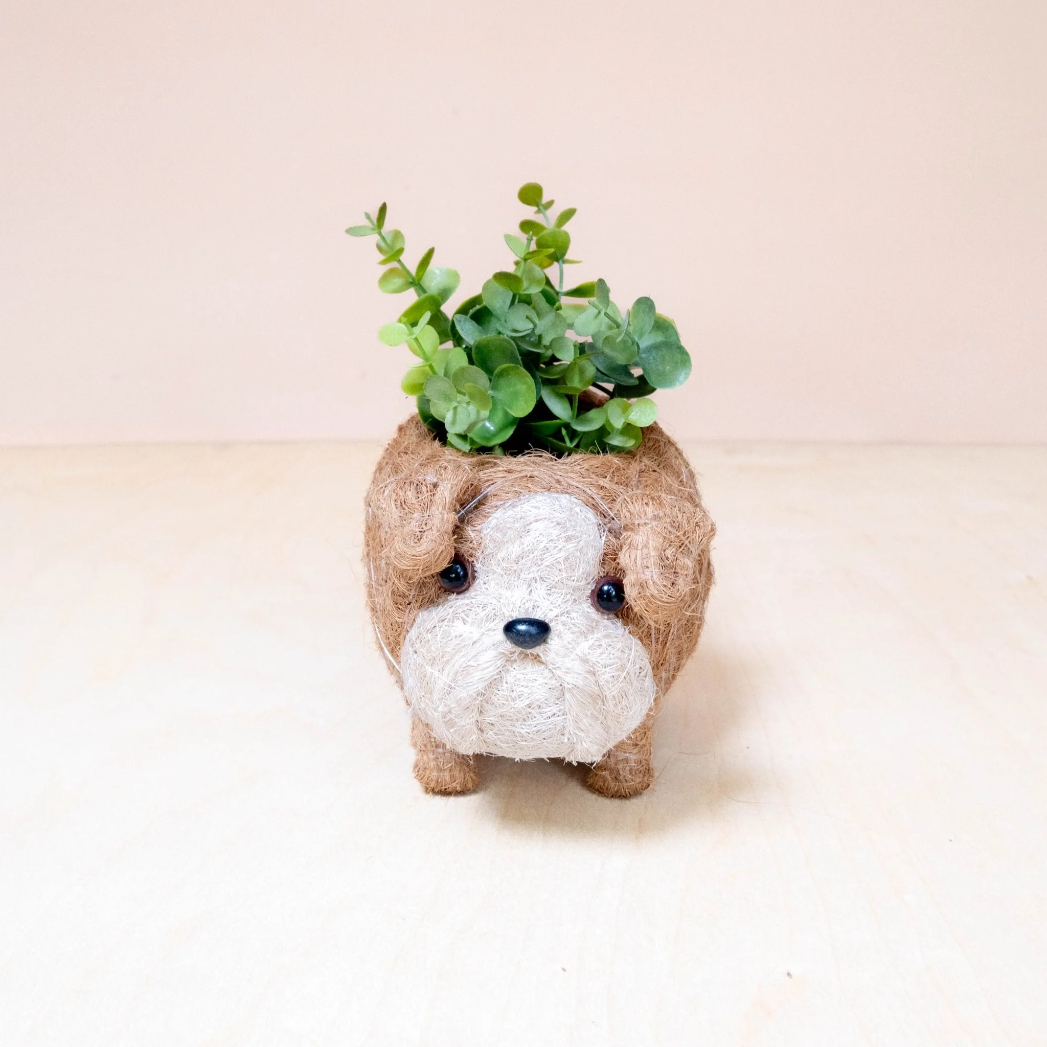 Baby English Bulldog Planter - Handcrafted Planter