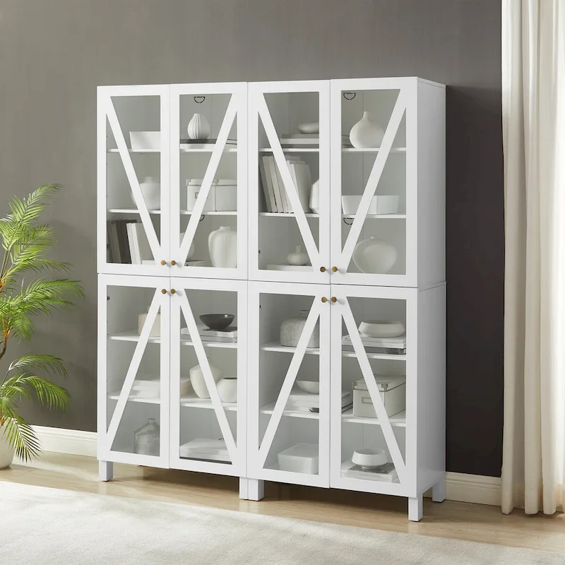 Crosley Cassai 2Pc Storage Pantry Set