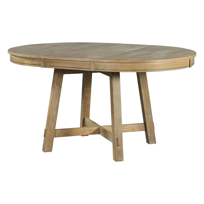 5 PCS Farmhouse Dining Table Set of 4 Chairs, Extendable