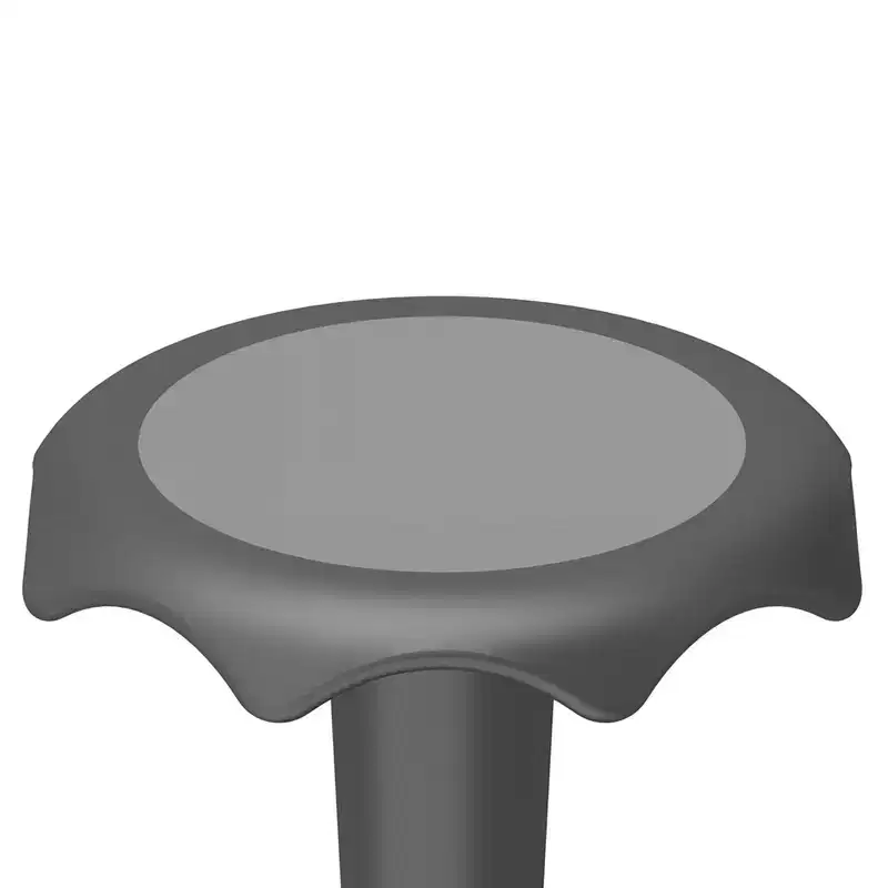 VS America Hokki Stool Flexible Ergonomic Seating - 18 Black