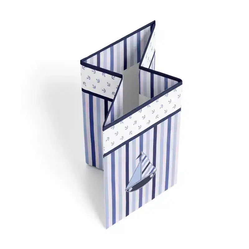 Bacati - Little Sailor Collapsible Laundry Hamper