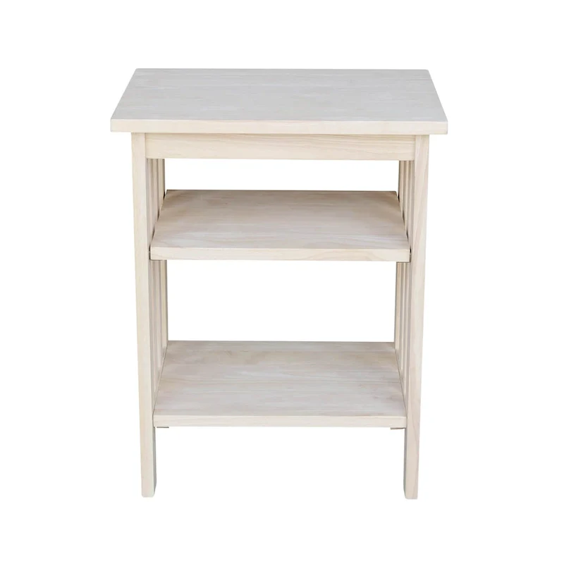 The Gray Barn Moonshine Natural Wood Printer Stand