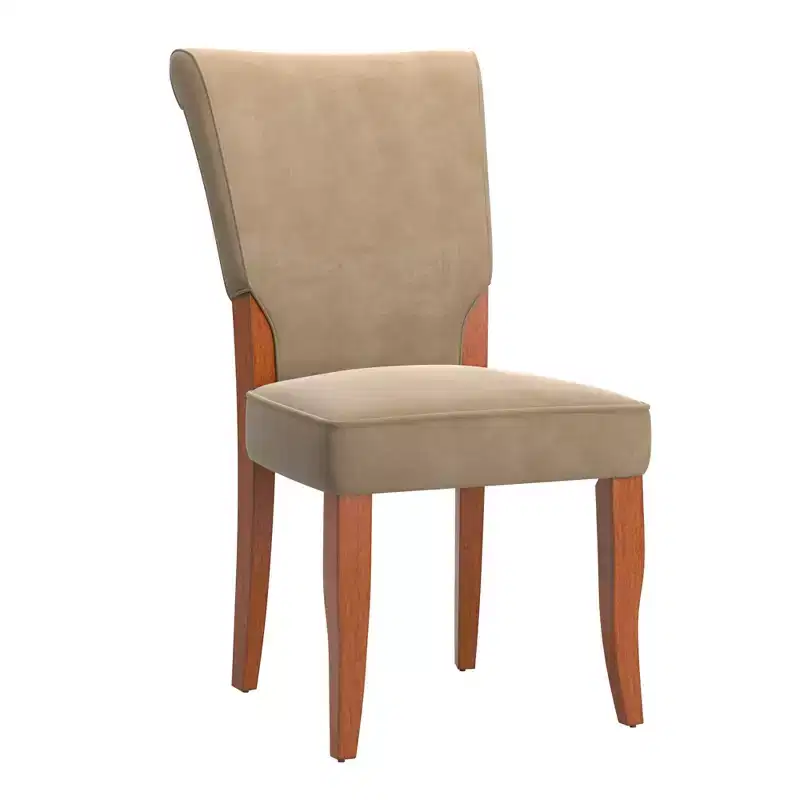 Pershing Velvet Upholstered Parsons Dining Chairs (Set of 2) - iNSPIREQ