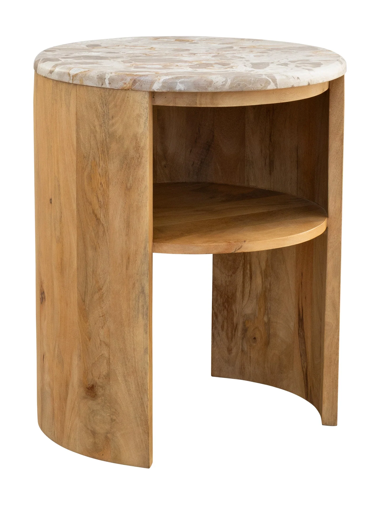 Marble Nightstand for Bedroom