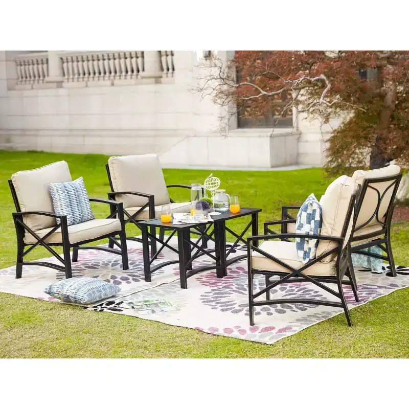 6pc Outdoor Seating Group with Cushions - Patio Festival