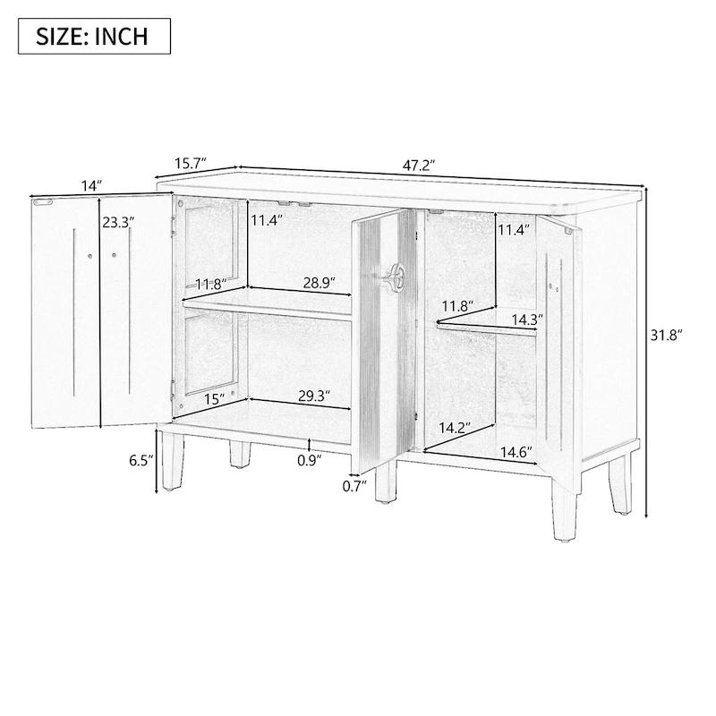 Solid Wood Veneer Fraxinus Mandschuric Cabinet