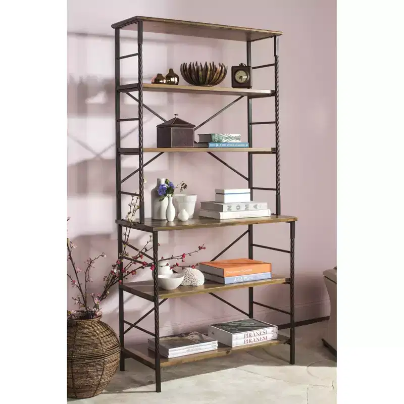 Bookshelf frame crafted of Fir Wood