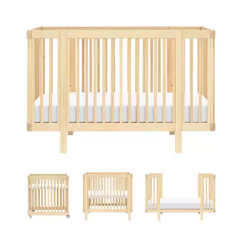Babyletto Pogo 8-in-1 Convertible Crib with All-Stages Conversion Kits