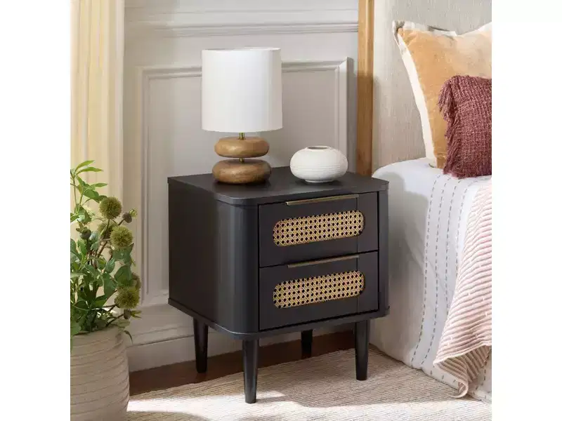 Brey 2 Drawer Nightstand - NST3107 - Safavieh