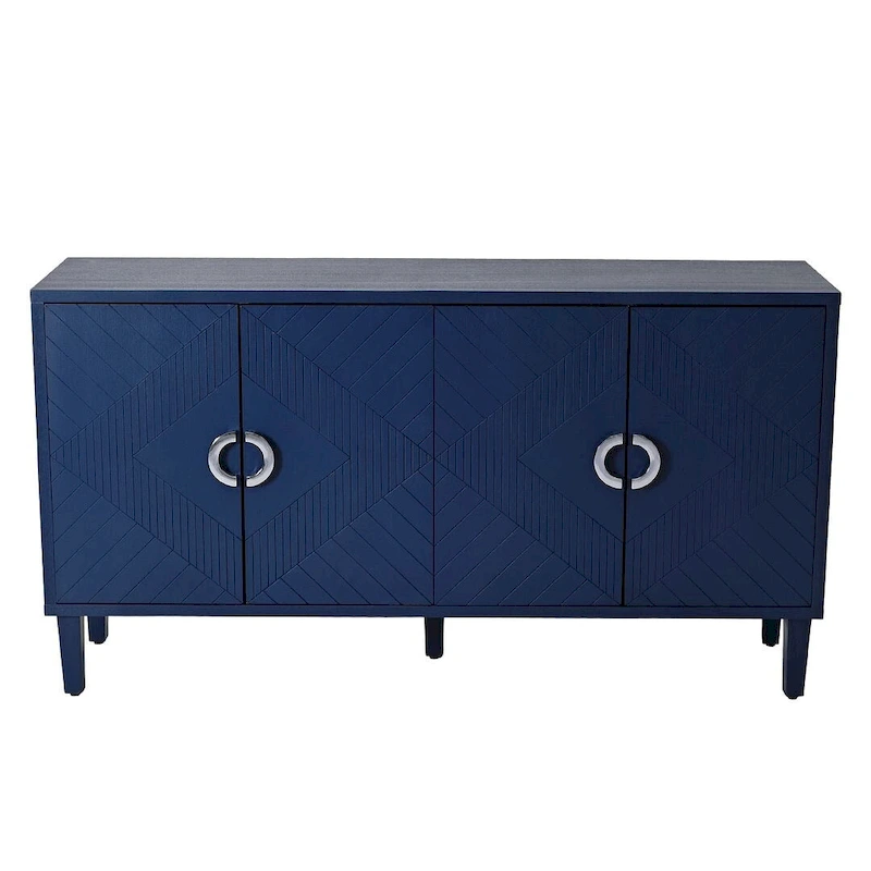 60 Stylish and Functional 4-Door Storage Buffet/Sideboard