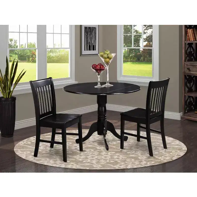Small Kitchen Table Set-Round Kitchen Table And 2 Chairs