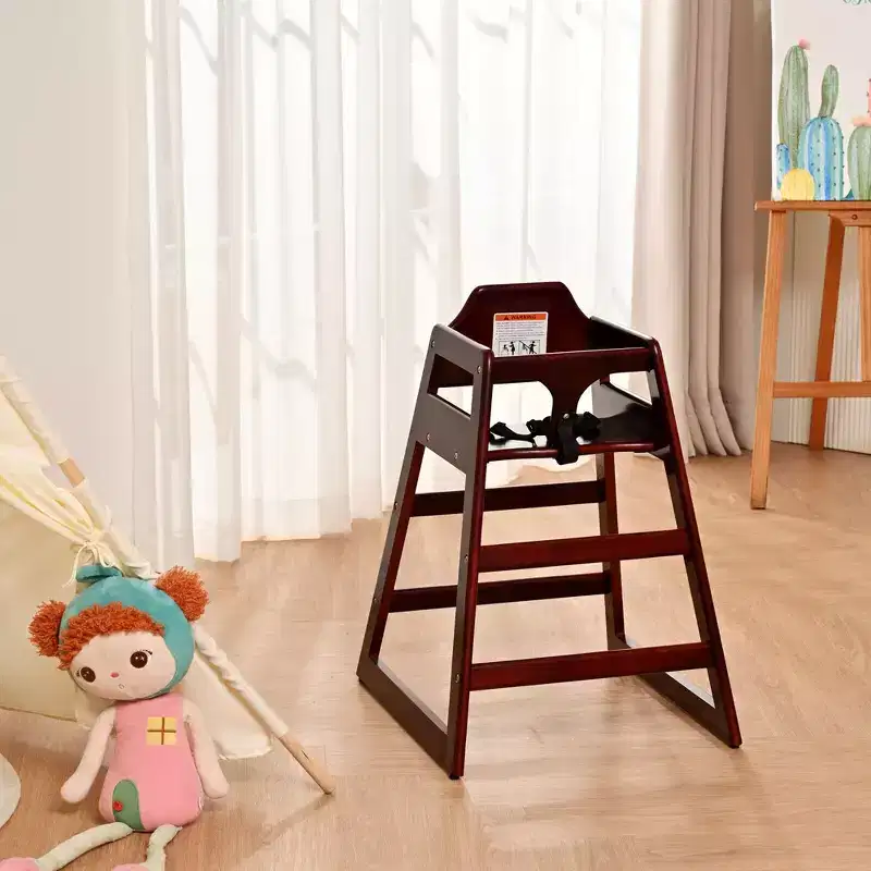 Dining Chairs, Baby Booster Chair, Baby High Chair, Double Solid Wood, Easy to Clean