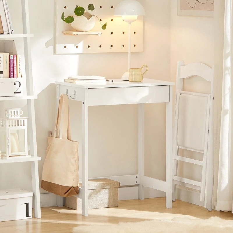 Haotian FWT43-W, Computer Desk Workstation Writing Desk Children Teenagers Desk