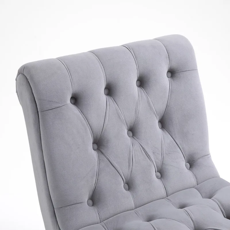 AVAWING Set of 2 Armless Accent Upholstered Lounge Chair