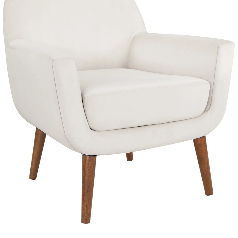 Mid-Century Velvet Arm Chair