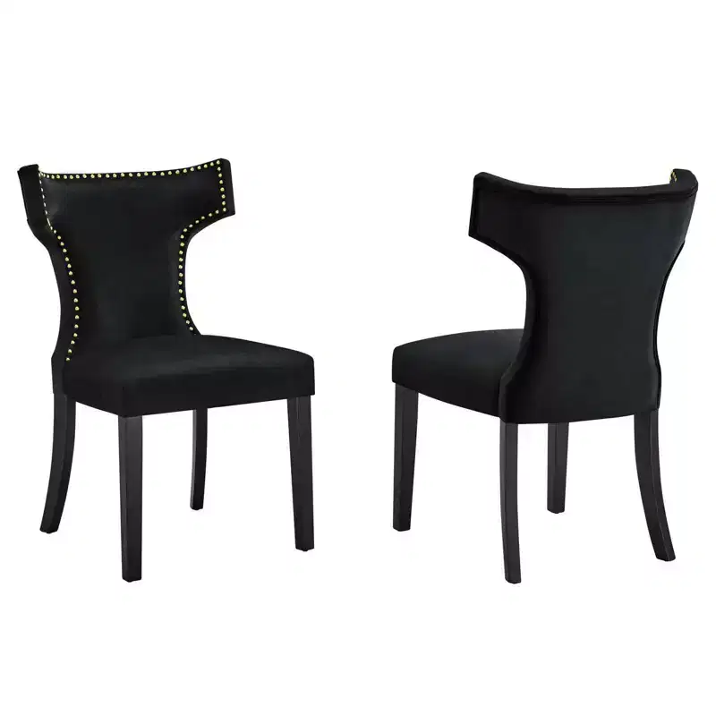 Performance Velvet Dining Chairs
