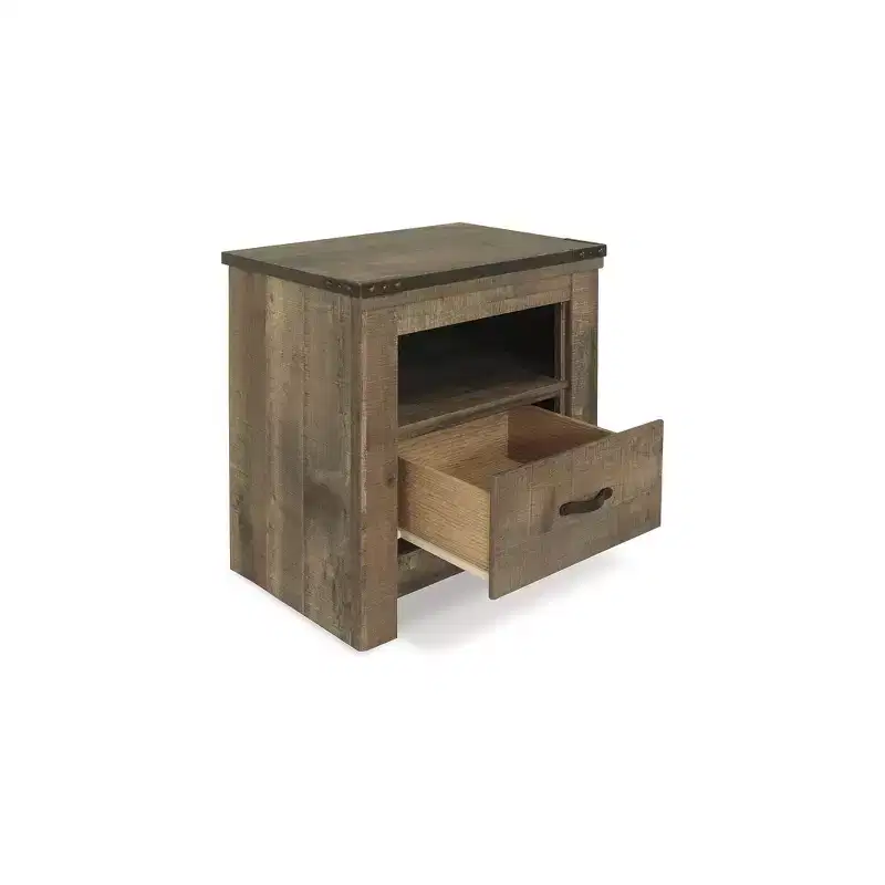 Signature Design by Ashley Trinell One Drawer Nightstand, Brown
