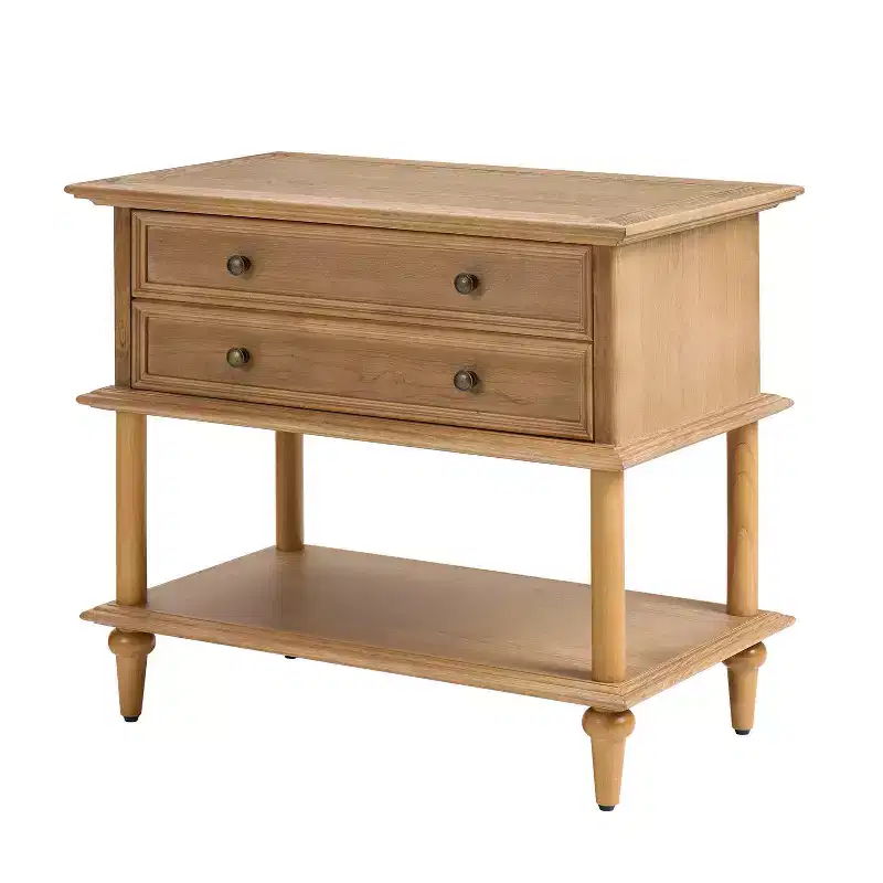 Lajos 24.5 Tall 1-Drawer End Table with Built-In Outlets and USB Ports|ARTFUL LIVING DESIGNS
