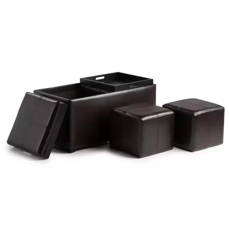 35 Franklin Storage Ottoman - WyndenHall