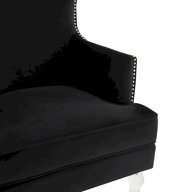 SAFAVIEH Couture Cath Modern Wingback Chair - 29Wx32Dx45H