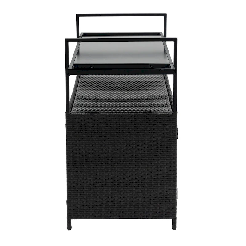 Patio Wine Serving Cart