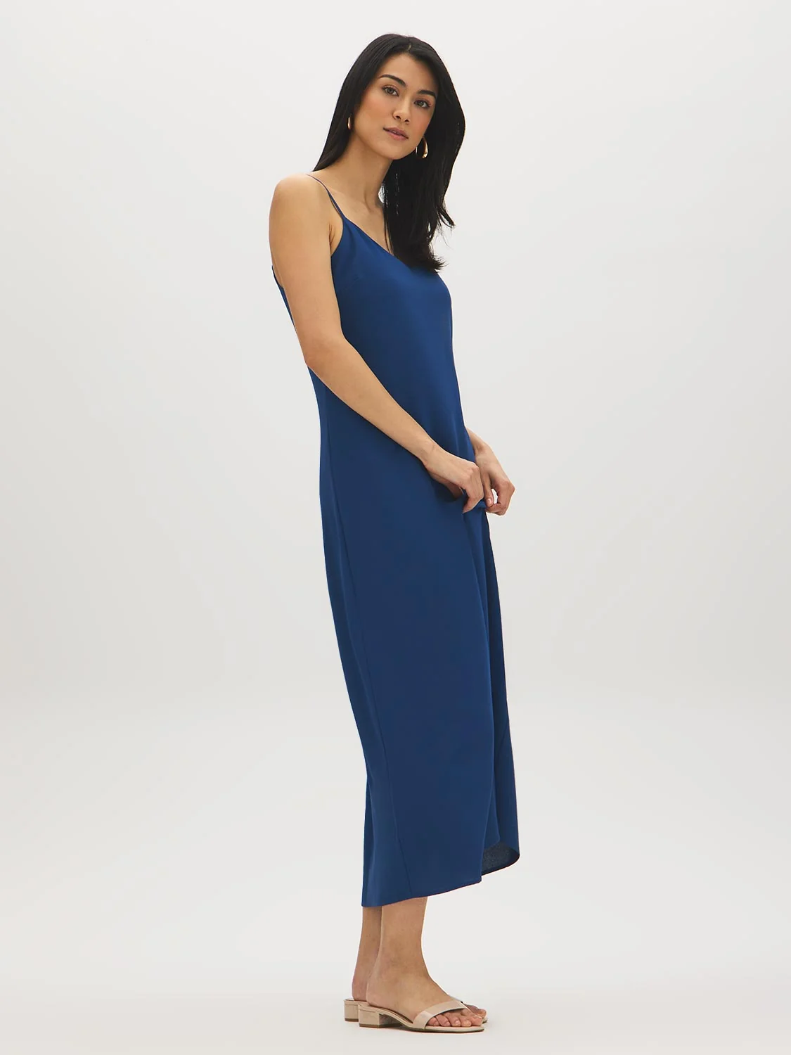 Flowy Slip Dress with Adjustable Straps
