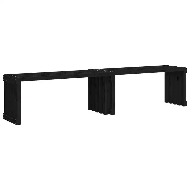 Garden Bench - Extendable Solid Wood Outdoor Seating