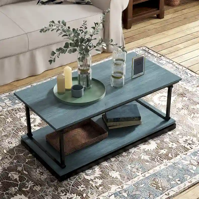 Marcin Transitional 47-inch 1-Shelf Coffee Table by Furniture of America
