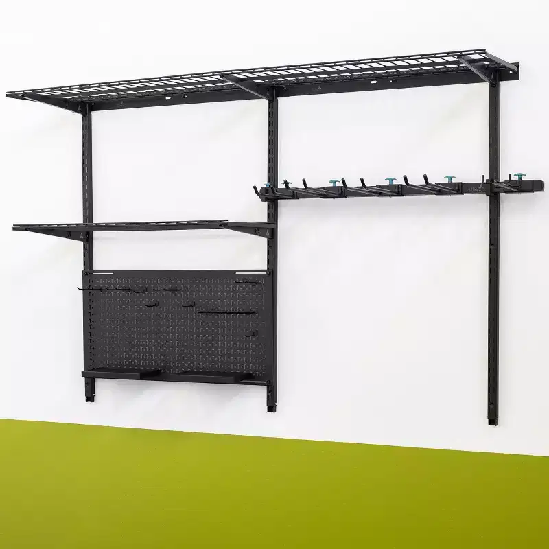 Teal Triangle G-Tool Pro | Adjustable Wall Storage System | Holds 500 lbs
