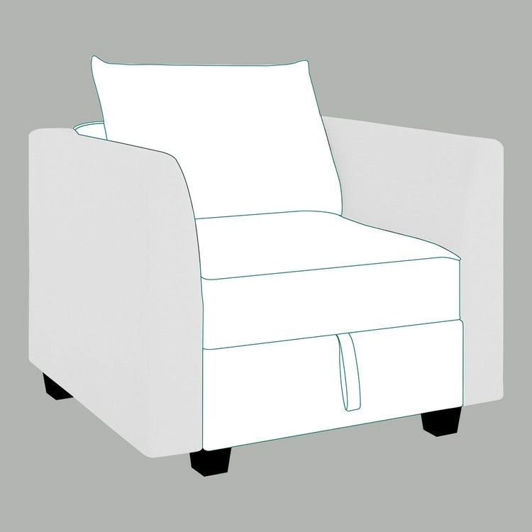 Modern DIY Convertible Modular Sectional Ultimate Sofa Collection - Optional Ottoman Middle and Armrest Modules