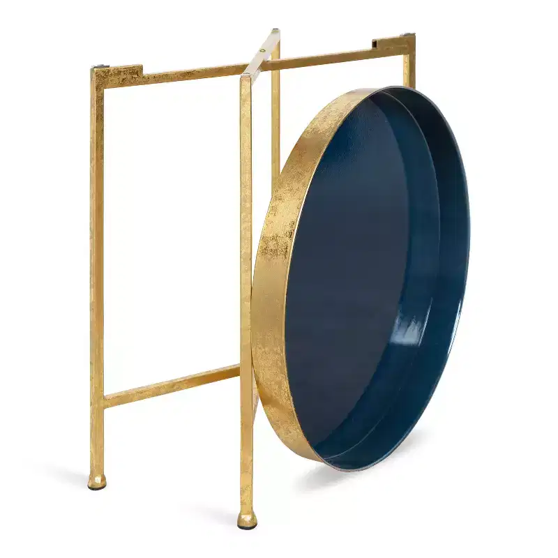 Kate and Laurel Celia Round Metal Side Table